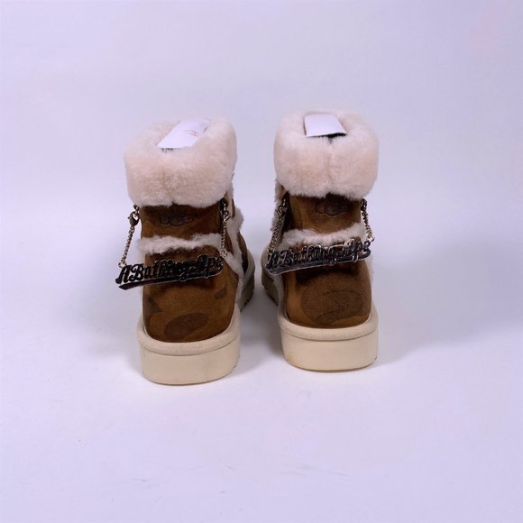 UGG MEN x A BATHING APE Classic Mini Chesnut Boots - Picture 4 of 8